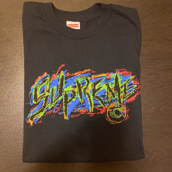 supreme scratch tee